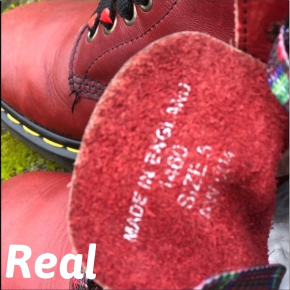 FAKE Dr Martens Comparisons, info also in comments - Picture 6 of 9